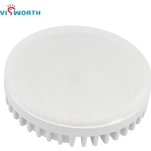 GX53 Led Lamp Smd2835 High Brightness Led Spotlight 12W 15W Cabinet Lamp AC 110V 220V 240V Warm Cold White Bulb Light