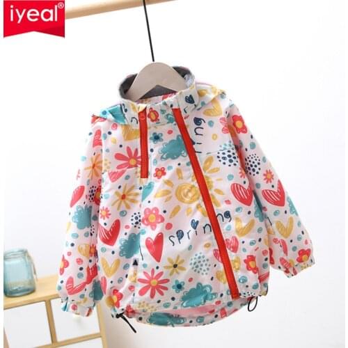IYEAL Girls' Windbreakers