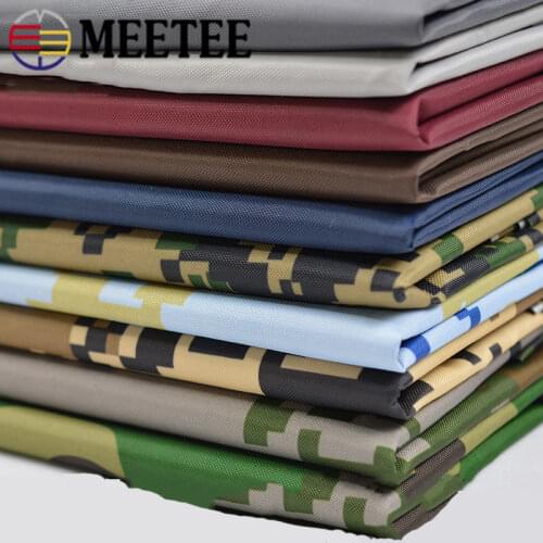 Meetee 100/200X150cm 210D Camouflage Waterproof Fabric Umbrella Oxford Fabrics DIY Rainproof Cloth Bag Outdoor Tent Sew Material