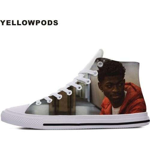Customized Mens Casual Shoes High Quality Harajuku Funny Handiness For Men Hip Hop Lil Nas X Cute Cartoon Custom Sneakers White