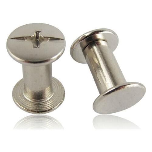 M5*10 20 30 40 50 60 80 100 Photo album screw butt screw,Account book binding screw book menu strip nail bolt album bill screw