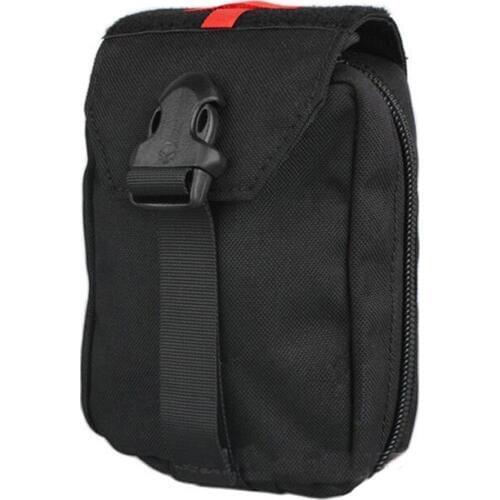 Hunting Pouches Military First Aid Kit Medic Pouch Molle Military Airsoft Paintball Gear AirsoftSports Black Free Shipping