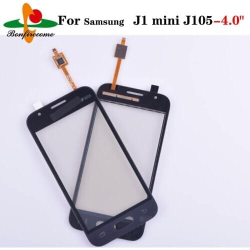 10Pcs\lot TouchScreen For Samsung Galaxy Grand J1 Mini J105 SM-J105Y J105H Touch Screen Digitizer Sensor Touch Glass Lens Panel