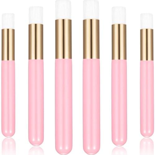 10Pcs Lash Shampoo Brushes Peel Off Blackhead Brush Remover Tool Cleaning Brush Facial Cleansing Brushes Eyelash Blackhead Brush