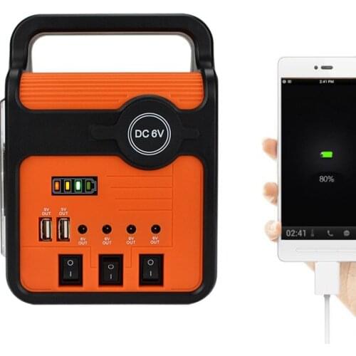 Solar portable charging system
