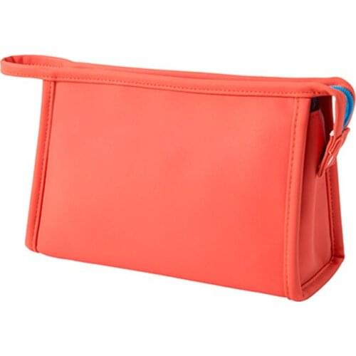 Makeup Bag Portable Travel Cosmetic Bag for Women Zipper Makeup Organizer Bag with Inner Pouch PU Leather Washable Best Sale-WT