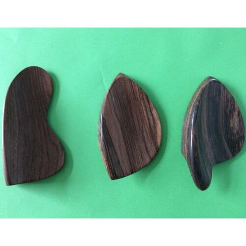 3 pieces of rosewood violin chinrest s 4/4 size