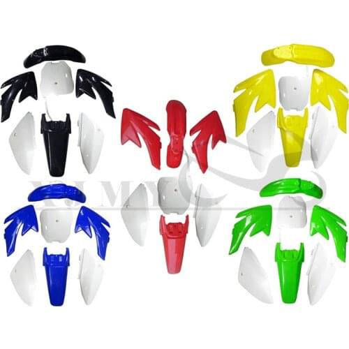 CRF 70 Plastic covers Fairing Kits CRF70 dirt Pit Bike Procket Bike Xmotos Baja DR50 49 50cc 70 90 110 Kayo HK 160