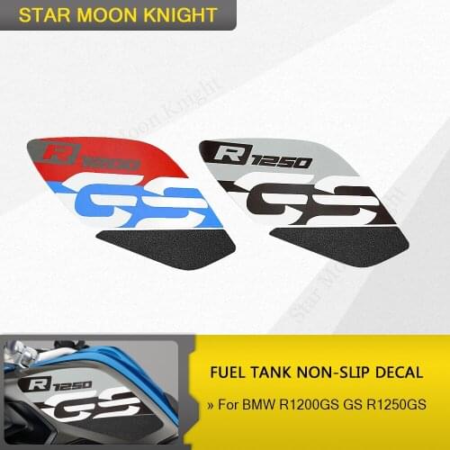 For BMW R1200GS GS R1250GS Motorcycle Tank Traction Side Pad Gas Fuel Knee Grip reflective Sticker Decal protective pad Non-slip
