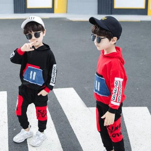 Boys Clothing Set Kids Clothes Boy Suits For Boys Clothes Hoodie+Pants Spring Autumn Kids Sport Tracksuit Children Jogging Suit