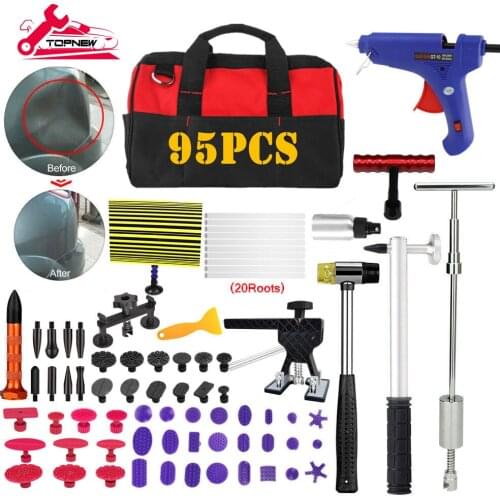 Auto Car Body Paintless Dent Repair Removal Tools Hail Damage Remover Puller Lifter Tools Kit for Car Hail Damage