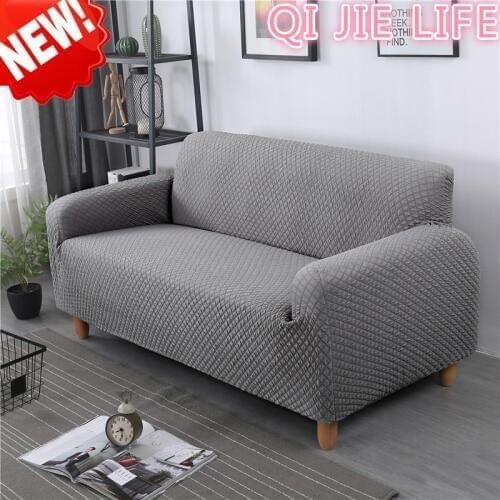 Thick Knitting Sofa Covers Elastic Sofa Cover for Living Room Non-slip All-inclusive Stretch Couch Cover funda sofa