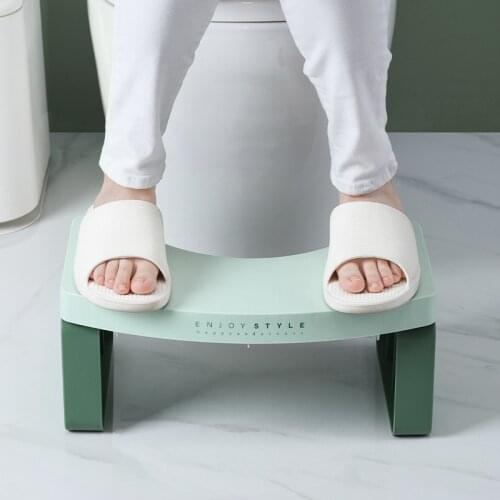Foldable Foot Squat Artifact U-Shaped Thickened Household Plastic Childrens Toilet Stool For Pregnant Women And The Elderly