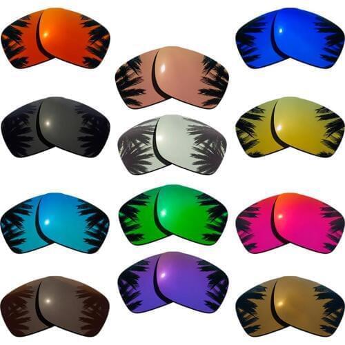 Polarized Mirrored Coating Replacement Lenses for-Oakley Holbrook Frame Multi-Colors