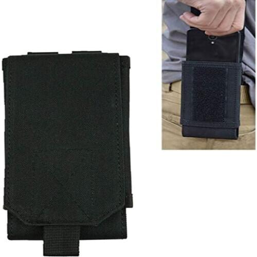 Outdoor Camouflage Bag Tactical Army Phone Holder Sport Waist Belt Case Waterproof Nylon EDC Sport Hunting Camo Bags in Backpack