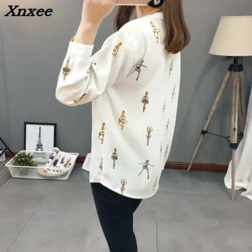 Блузки с принтом Xnxee China At AliExpress