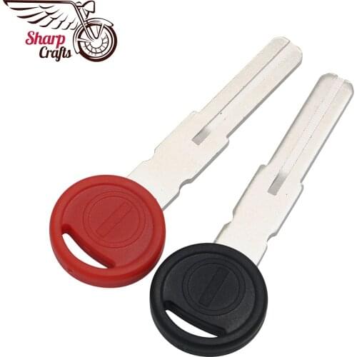 Motorcycle Blank Key Uncut Blade For Ducati Panigale 899 959 V4 1199 1299 Monster 1100 Evo 795 796 M1100S M696 Multistrada 950