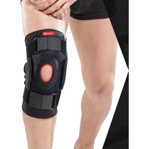 1PC Knee Joint Brace Support Adjustable Breathable Knee Stabilizer Kneepad Strap Patella Protector Orthopedic Arthritic Guard