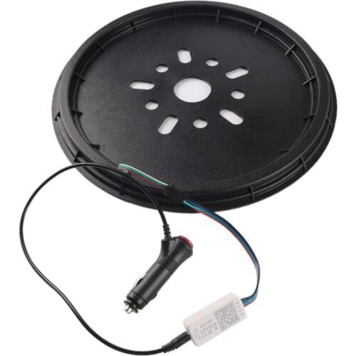 Chasing Color Spare Tire Remote Sync Control Third Brake Light Rear Wheel Lights for Jeep Wrangler JK JKU JL 2018-2020