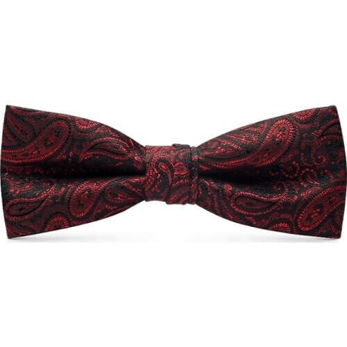Brand New Italian Style Fashion Bowtie For Men High Quality Gentleman Groom Wedding Party Butterfly Bow Tie Dress Suit Gift Box