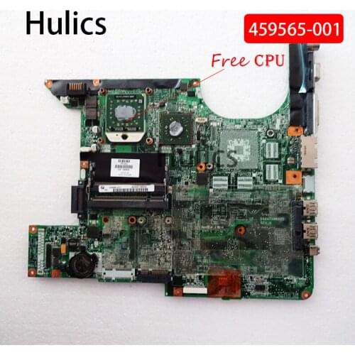 Hulics Original 459565 459565-001 main board DA0AT1MB8H0 Laptop motherboard FOR HP PAVILION DV6000 mainboard FREE CPU