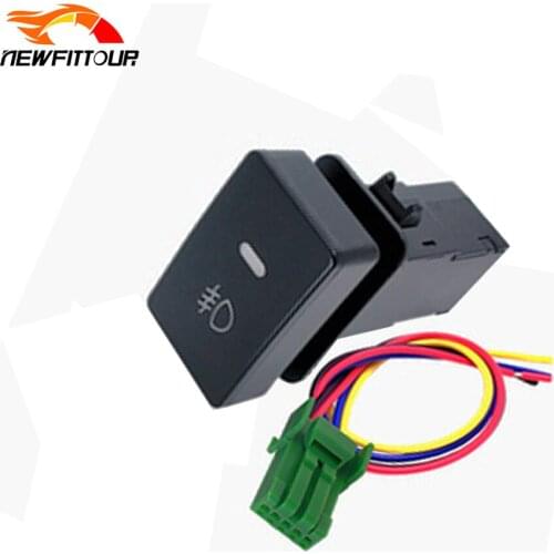 Car Front Fog Light Switch Button With Connection Wire For Honda Civic 2016 2017 2018 2019 2020 2021