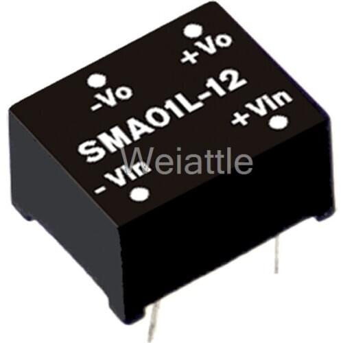 MEAN WELL original SMA01N-05 5V 200mA meanwell SMA01 5V 1W DC-DC Unregulated Single Output Converter