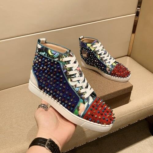 New tenis masculino designer shoes zapatos de hombre scarpe uomo shoes men original High top sneakers