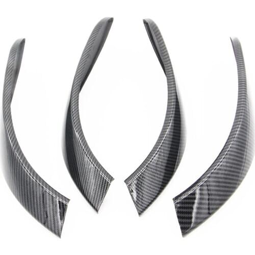 Carbon Look Interior Door Handle Cover Trim for BMW 3 Series F30 F31 2013-2017 GT F34 14-17 & 4 Series 4 Dr F36 15-17