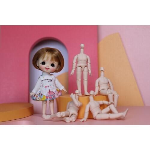 STO dolls body small jointed Body Mini jointed Body BJD body STO Laugh dolls body 10CM high