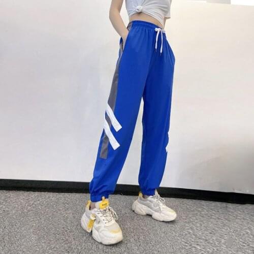 Jogger Pants Women Summer Thin Loose Sports Running Yoga Gym Fitness Trousers With Feet Closed Casual Quick-Drying Harem Pants