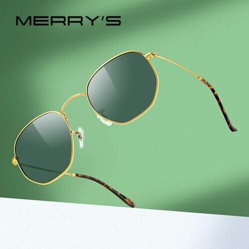 MERRYS DESIGN Men Women Classic Polarized Square Sunglasses For Driving Retro Shades Sun glasses UV400 S8812