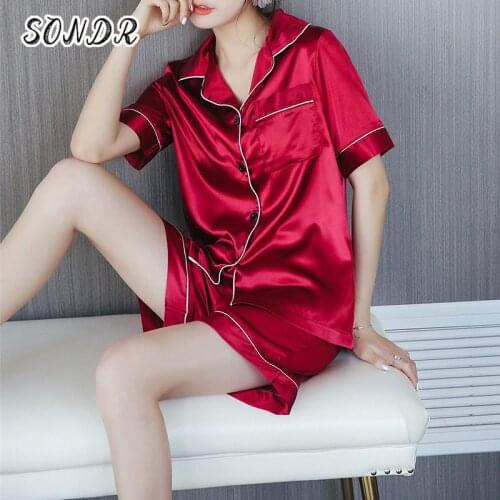 Sondr Women's Satin Pajamas