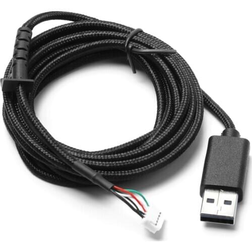 Universal USB Mouse Cable for Logitech G502 HERO RGB Version Gaming Mouse Replacement Mouse Wire Line Repair Parts