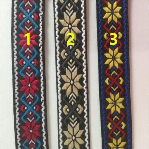 2.5cm(1") wide nation style jacquard ribbon,folk style ribbon,ethnic style ribbon,XERY191218B