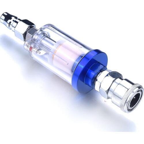 1Pcs Hot 15*4cm Oil Water Separator Filter Kit for Air inlets of Spray Paint Gun Pneumatic Tool