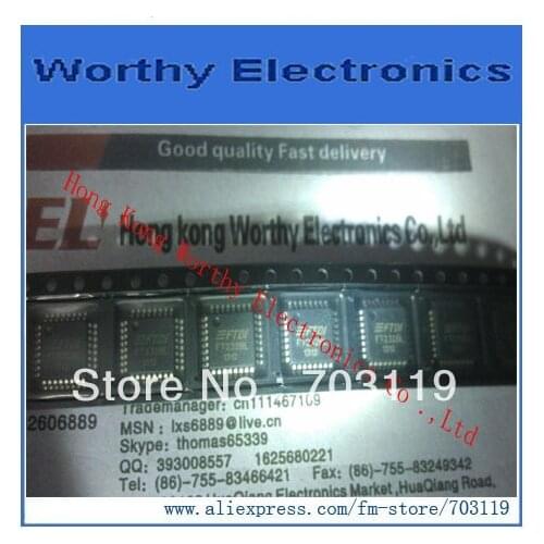 10pcs/lot FT232BL FT232 QFP32 FTDI IC USB FS SERIAL UART 32-LQFP