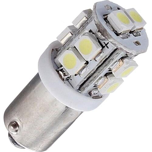 4x T11 BA9S T4W 233 BAYONET 10 SMD LED Car Wedge Interior Side Light Bulb White