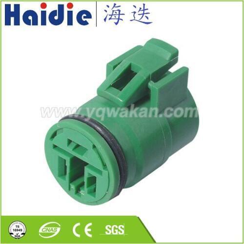 Free shipping 5sets 3pin auto plastic housing plug wire waterproof round cable connector HD0318-6.3-21