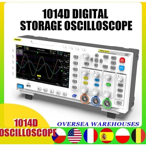 1014D Digital Oscilloscope 2In1 Dual Channel Input Signal Generator LCD Digital Multifunction Oscilloscope 1GSa/S Sampling Rate