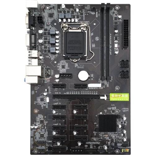 For Asus B250 MINING EXPERT 12 PCIE mining rig BTC ETH Mining Motherboard With 12 Graphics Slot LGA1151 USB3.0 SATA3 DDR4 hot