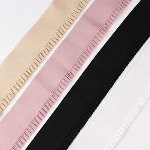 25 Yards 6cm Waistband Tree Fungus-like Lacework Elastic Band Divided Skirt Waist Wavy elastic Lotus Leaf Elastic Strap