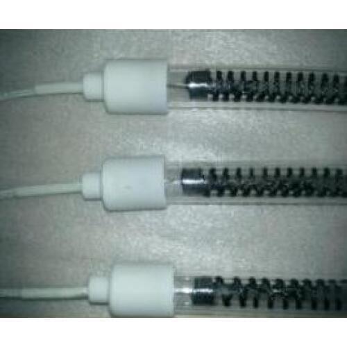 IR heating ruby quartz glass tube