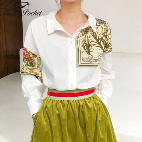 Lucky Pocket Green Blouses
