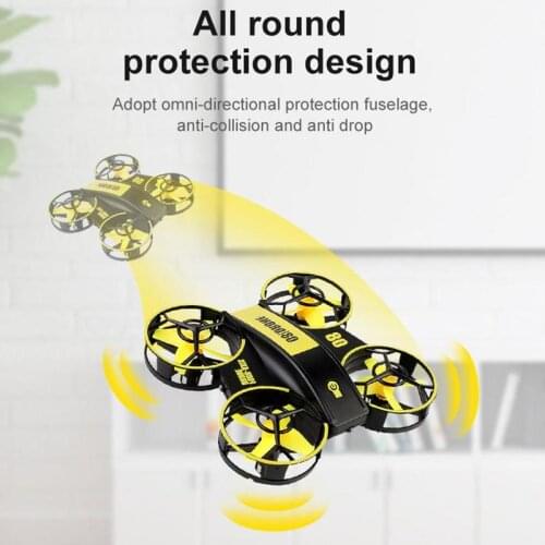 Mini Remote Control Quadcopter with Fixed Altitude Pressure Light Drone Remote Control Airplane Toy Cheaper Than Others