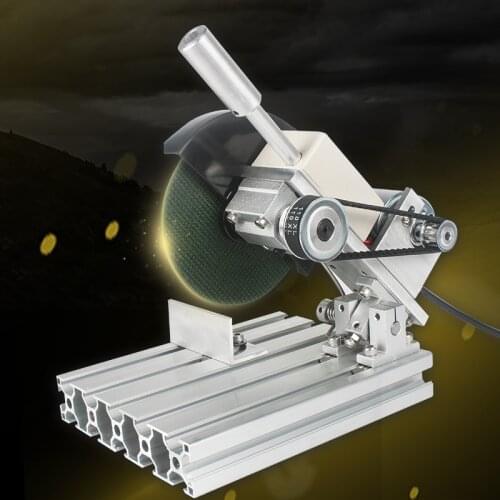 Micro Cutting Machine Table Circular Saw Mini Table Saw Stainless Steel Cutting Machine Electric Saw 895 Motor DIY Household