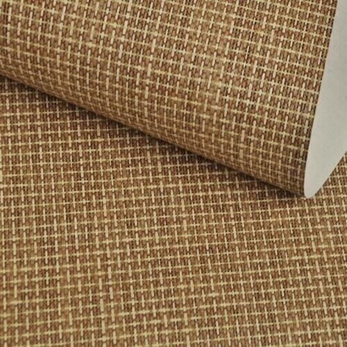 MY WIND Chocolate color 3d Paper Weaving Wall Covering Special Wallpaper For Luxury Home