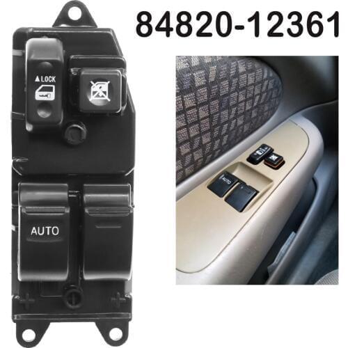 84820-12361 Electric Power Master Window Switch for Toyota Corolla E11 1997-2002 84820-52090 8482012361