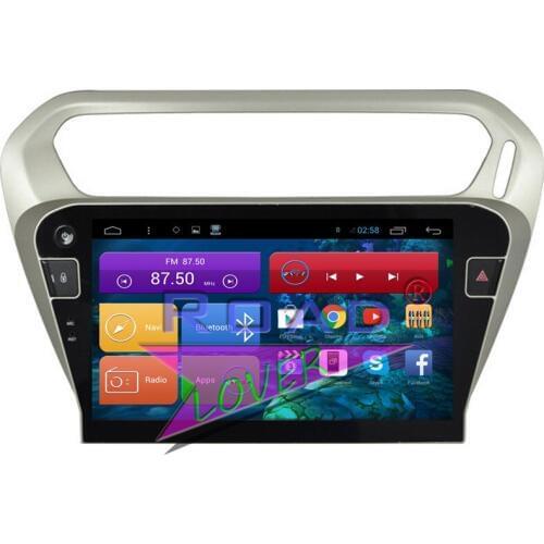 Roadlover 10.2" Android 6.0 Car PC GPS Navigation For Citroen Elysee 2014- Stereo Multimedia Player Auto Radio Double Din NO DVD