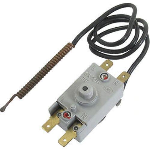 WQS93-12 Electric Water Heater Kettle Thermostat AC 250V 20A 4 Pin Terminals